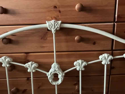 Photo of free Double metal headboard (Llandudno LL30) #2