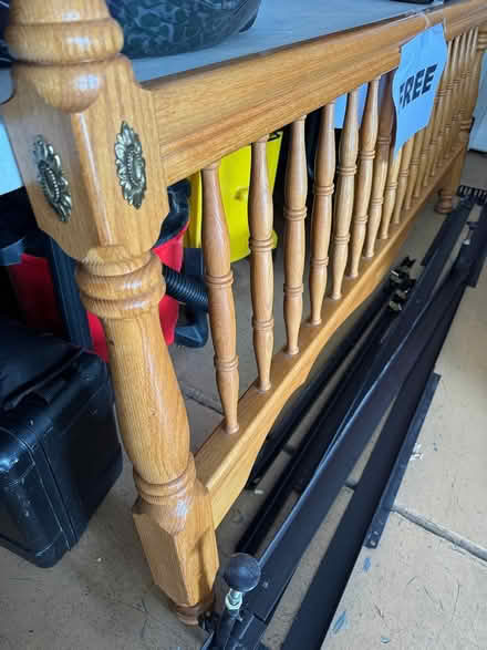 Photo of free Headboard/footboard (South side of Oswego) #2