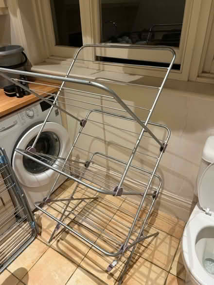 Photo of free Clothes drying rack (London SW12) #1