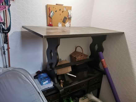 Photo of free Darkwood table (Robinswood GL4) #2