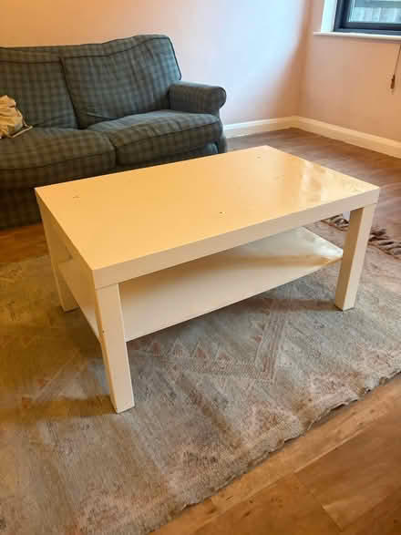 Photo of free White coffee table (Homerton E9) #1