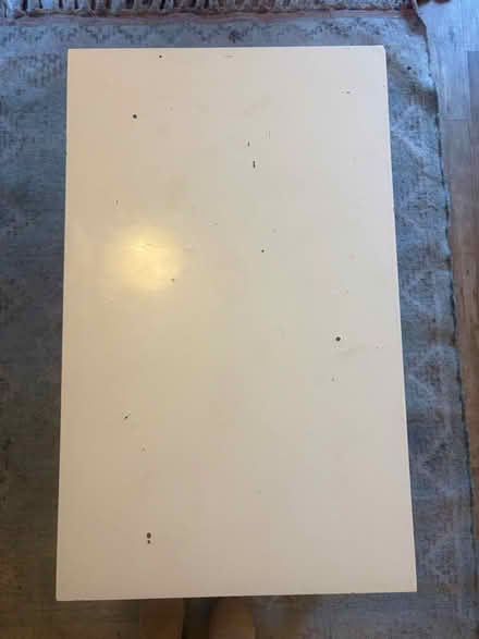 Photo of free White coffee table (Homerton E9) #3