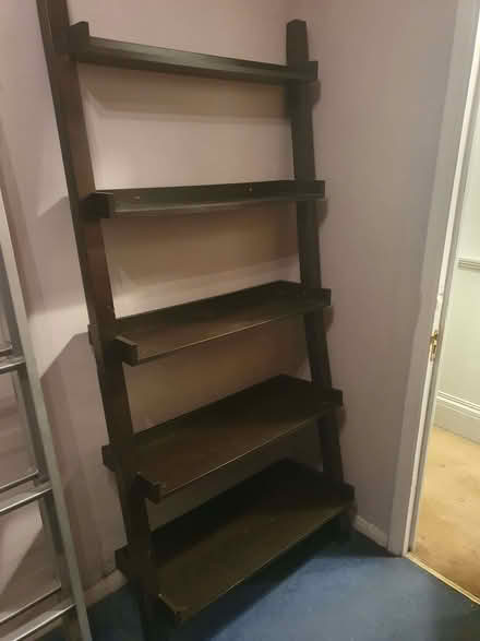 Photo of free Black ladder shelf (Rotherhithe SE16) #1