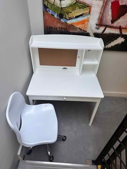 Photo of free Child’s desk and chair (Swiss Cottage) #3