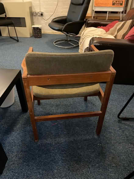 Photo of free Green wooden chairs with arms (Egremont CH44) #3