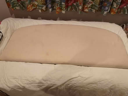 Photo of free 140cm padded bed headboard (Barbourne WR1) #1