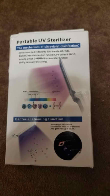 Photo of free Uvc steriliser (South hampstead NW8) #1