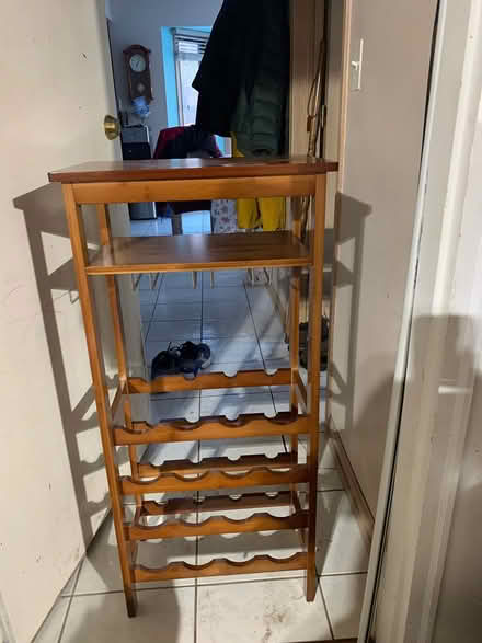 Photo of free Wine shelf (Monee) #1