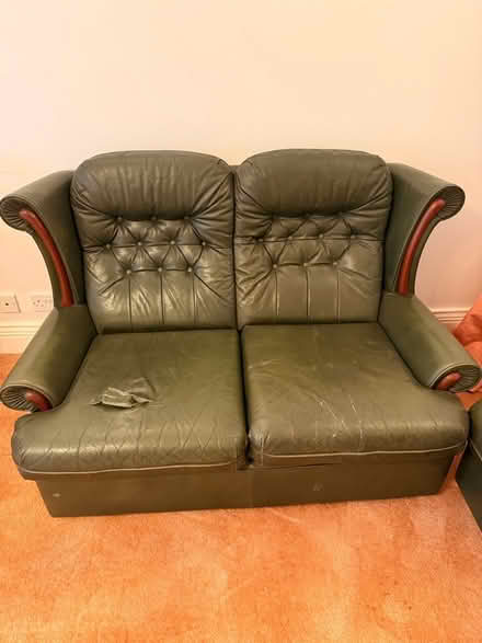 Photo of free Double settees and recliner chair (Bishop Auckland) #2