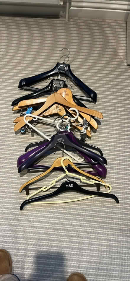 Photo of free Adult clothes hangers (Binfield RG42) #1