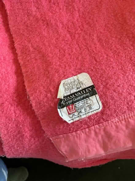Photo of free Vintage wool blanket (Cannonmills EH7) #2