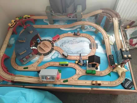 Photo of free Kids' train table with fixed tracks (Inkberrow) #1