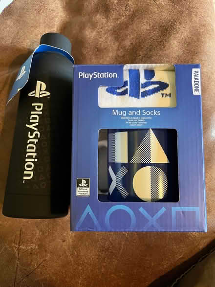 Photo of free PS4mug and socks.drink holder all new (Chalker's Corner SW14) #1