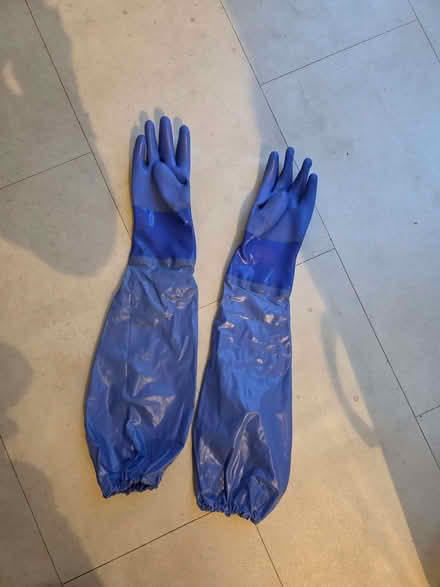 Photo of free Pair of pond gloves (Skipton BD23) #2