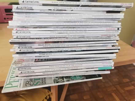 Photo of free Magazines (Country/Period Living) (BA16 Street) #1