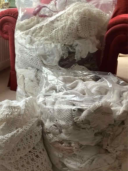Photo of free Large amount of linens, doilies etc. Vintage (Holme Slack PR2) #1