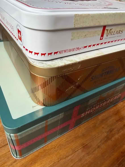 Photo of free Empty biscuit tins (Lower Weston) #2