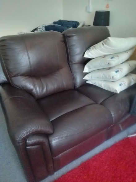 Photo of free 2 seater manual recliner. (Old Heath CO2) #1