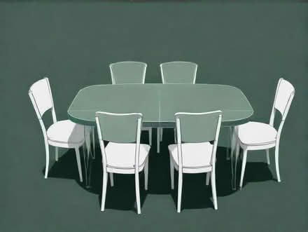 Photo of Dinning table and chairs (Pollokshields G41) #1