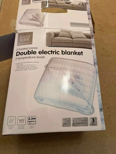 Photo of free Double electric blanket (Wakefield WF2) #1