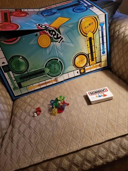 Photo of free INCOMPLETE* Sorry! Board Game (Los Altos Hills, CA) #1