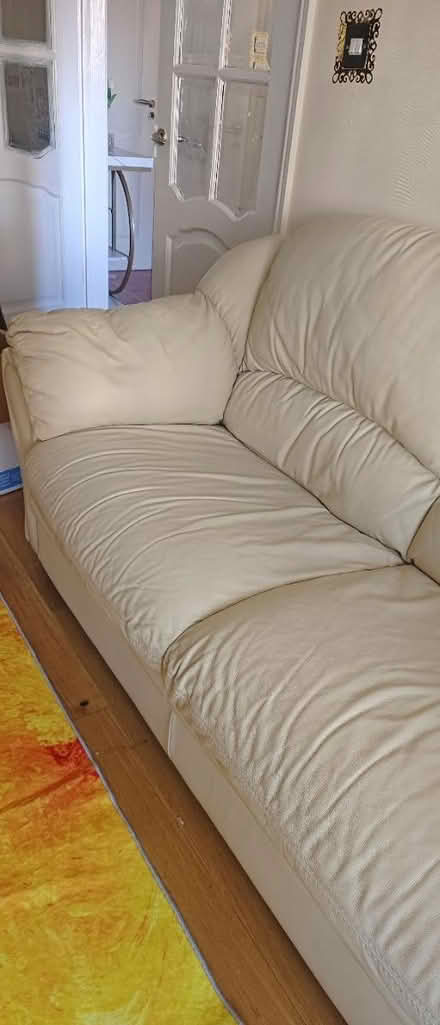 Photo of free 3 and 2 seater beige sofa (New basford NG7) #3
