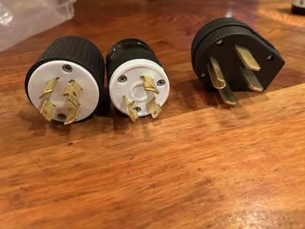 Photo of free various electrical male plugs (West End San Rafael) #1