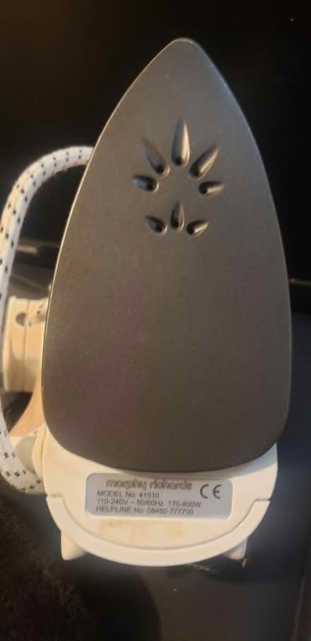 Photo of free Morphy Richards Voyager Iron (Theoblads Grove EN8) #3