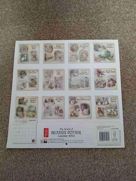 Photo of free Beatrix Potter Calendar (Lark Lane Area L17) #2