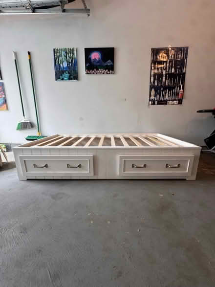 Photo of free Pottery Barn Twin platform bed (Burtonsville) #2