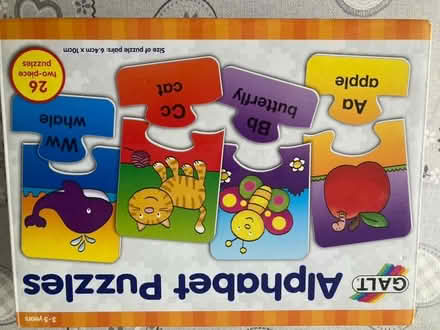 Photo of free Galt Alphabet Puzzle. (Harworth DN11) #1