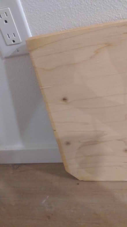 Photo of free 8' x 18" x 3/4" piece of plywood (Columbia City) #2