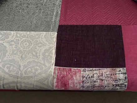 Photo of free X2 3seater Sofas and pouffe (SE18) #4