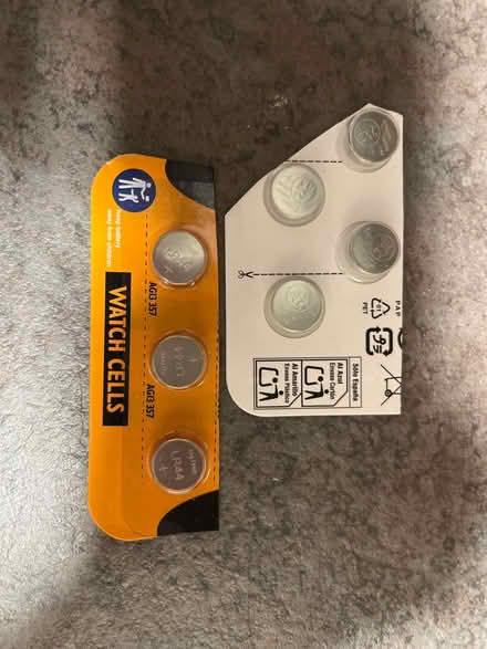 Photo of free Button cell batteries (Moor Lane LA1 1QD) #1