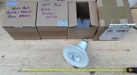 Photo of free Seven E27 Par30/Par38 lightbulbs (Ealing W5) #2