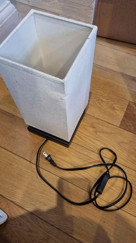 Photo of free (Not working) Table lamp, US plug (South Wimbledon SW19 1) #1