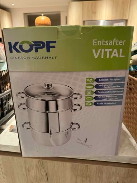 Photo of free Steam juicer (Wooburn HP10) #1