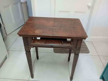 Photo of free Vintage sewing machine table (Nooklands PR2) #2