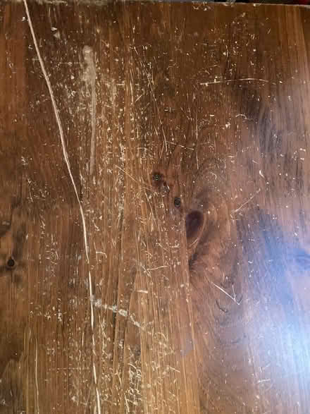 Photo of free Sturdy wooden student desk (East Arlington) #4