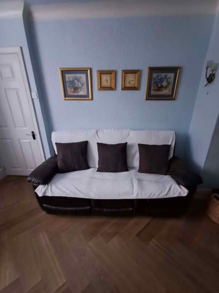 Photo of free Brown Faux Leather Recliner Sofa (Longbridge B31) #3