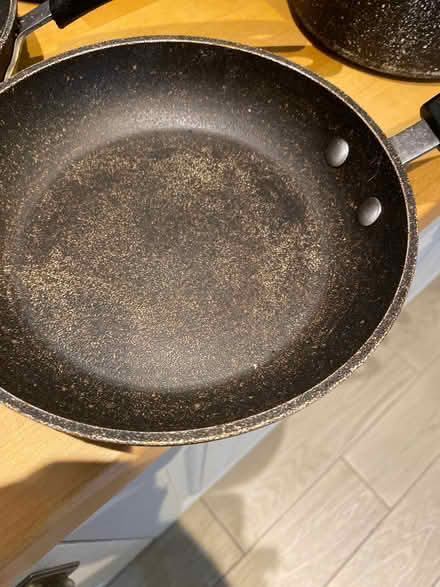 Photo of free 2 frying pans and 1 sauce pan (Seaton Sluice NE26) #2