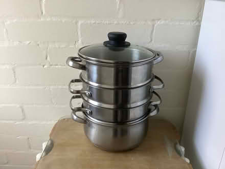 Photo of free Steam cooker pans (Lancaster willow lane) #1