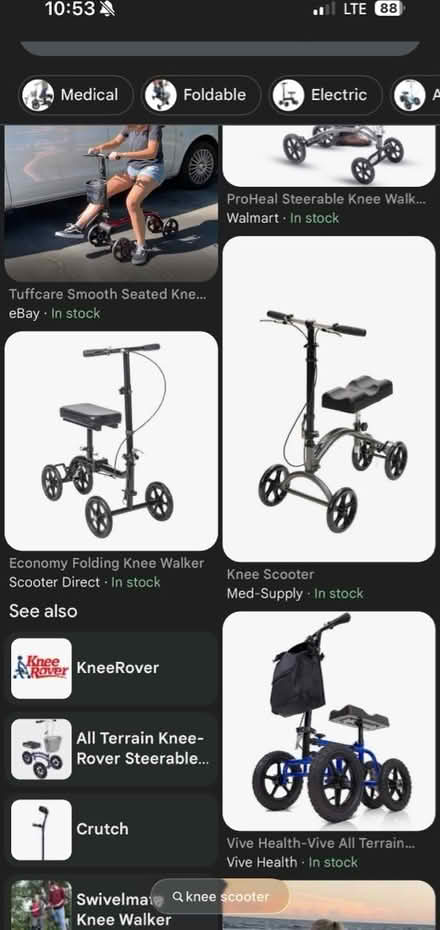 Photo of Knee scooter (East Brunswick) #1