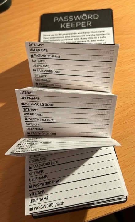 Photo of free Password keeper (Halewood L26) #2