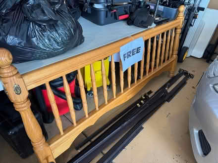 Photo of free Headboard/footboard (South side of Oswego) #1