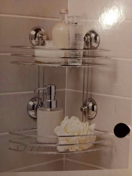 Photo of free Corner suction basket for shower (Nunney Road, Frome) #1