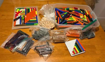 Photo of free Cuisenaire Rods - Primary Math Ed (Fair Lawn - near BWay station) #1