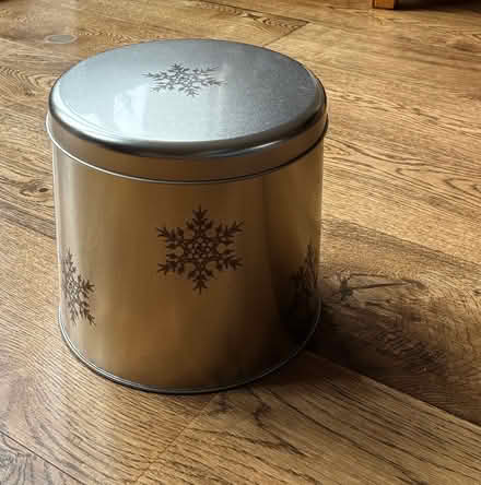 Photo of free Large tin (Baldock SG7) #1
