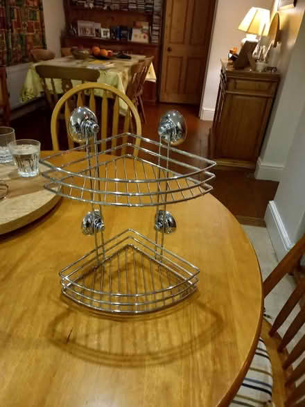 Photo of free Corner suction basket for shower (Nunney Road, Frome) #2