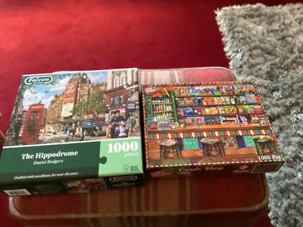 Photo of free 2 1000 piece puzzles (Fords Farm RG30) #1